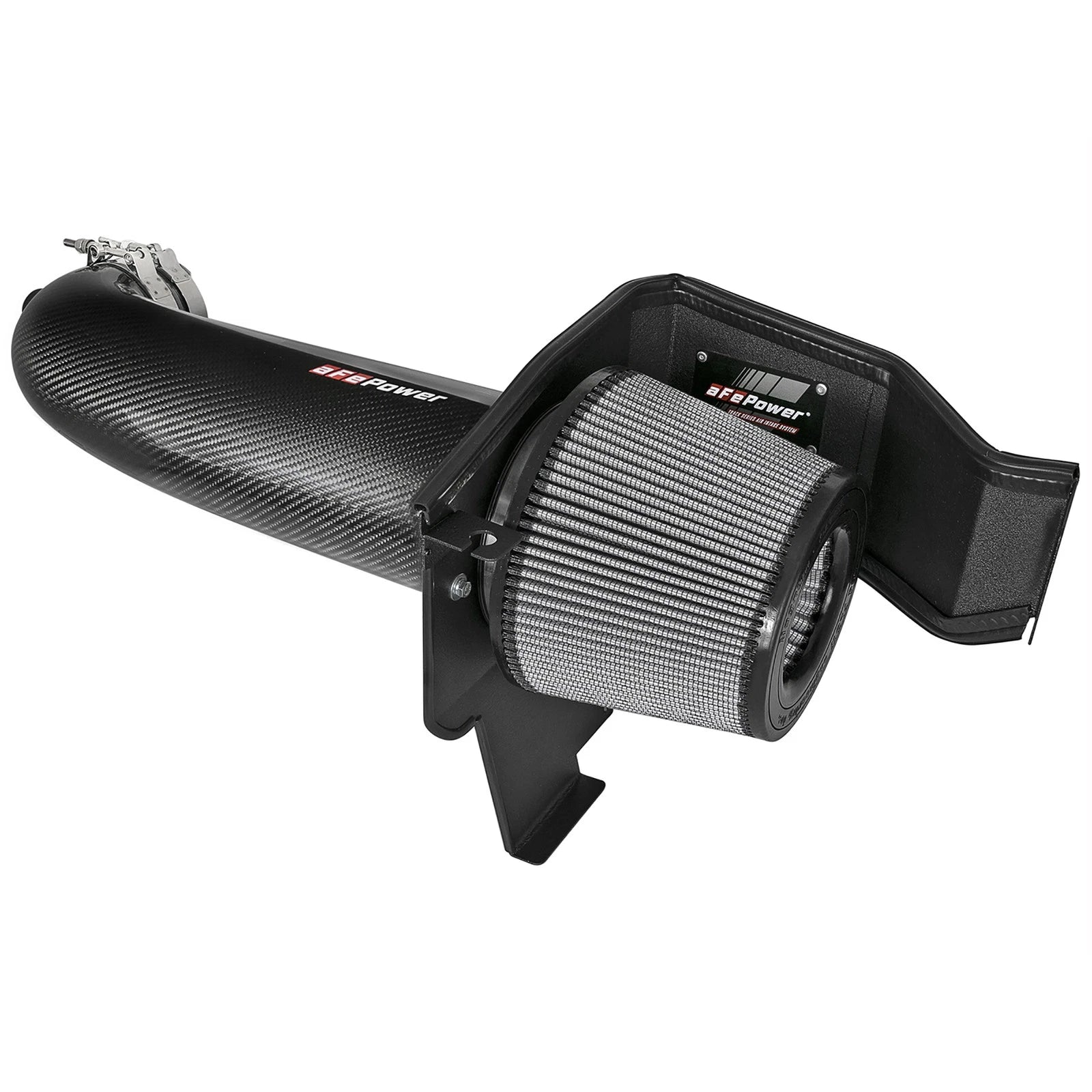 aFe Track Series CF Stage 2 Intake w/ Pro Dry S | Dodge Challenger V8 (11-18) (51-12162-C)