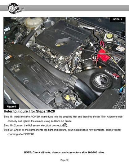 aFe Momentum GT Cold Air Intake w/ Pro 5R Filter | Ford Bronco Sport L3-1.5L 2021 (50-70078R)