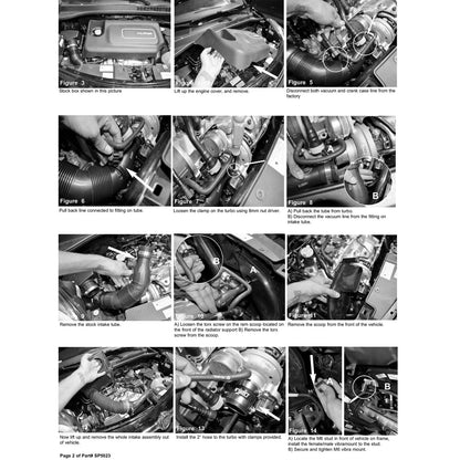 Injen SP Cold Air Intake System | 2014 Fiat 500L (SP5023BLK)