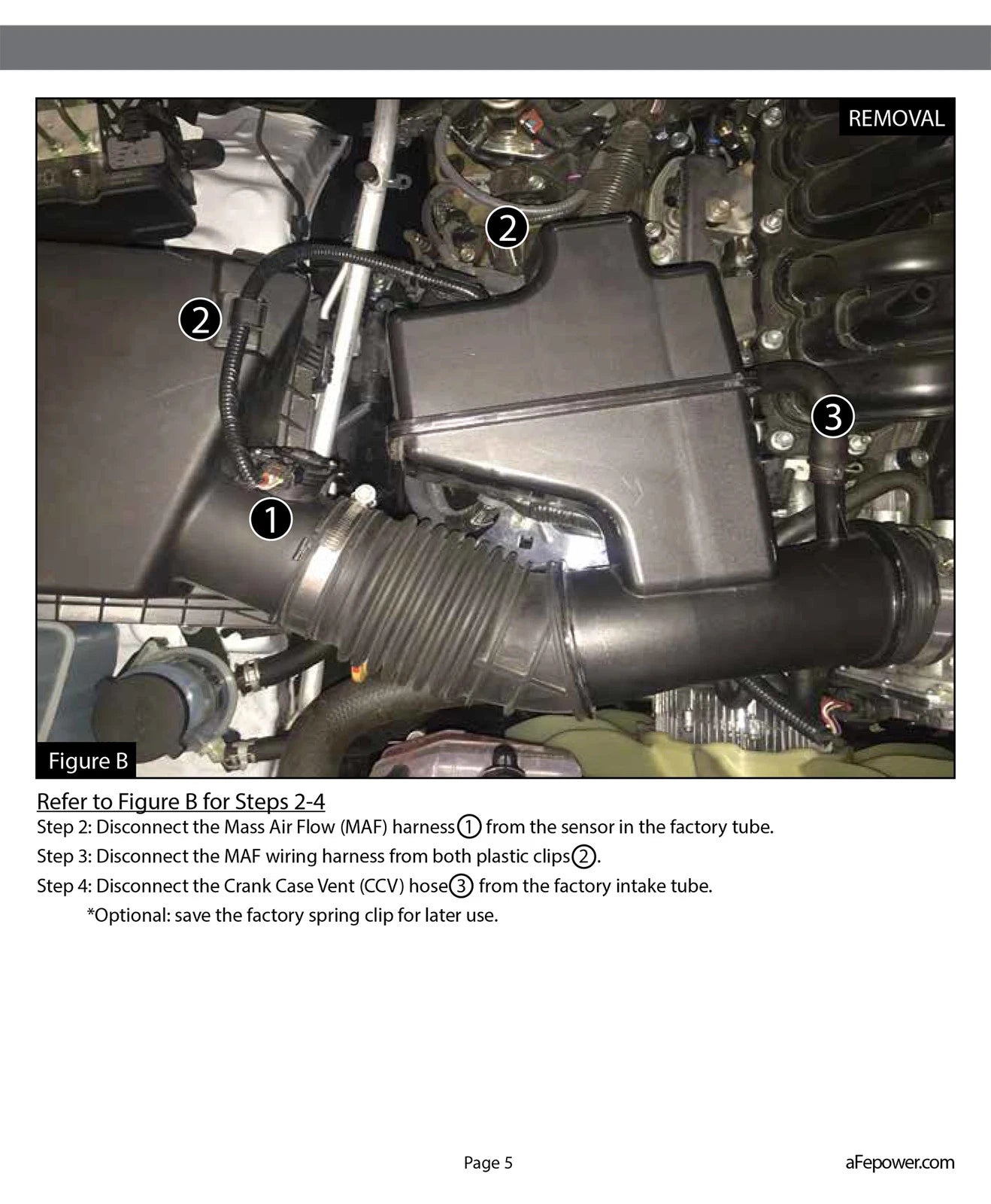 aFe Momentum GT Pro 5R Stage-2 Intake System | Toyota Tacoma V6 3.5L 2016 (54-76005)