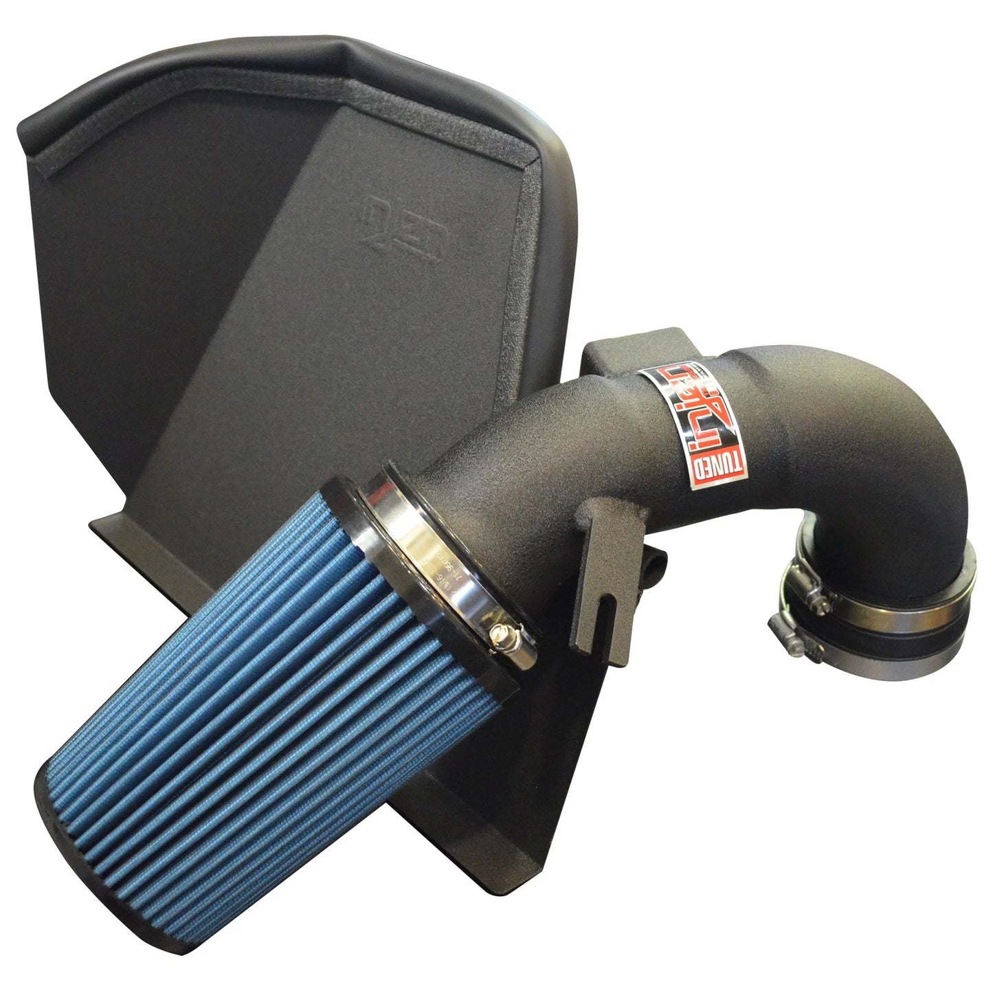 Injen Wrinkle Black Cold Air Intake | BMW 3 Series (11-19) / 4 Series (13-21) / 2 Series (13-21) / 4 Series Gran Coupe (14-21) / G22/G23 (20-24) (SP1123WB)