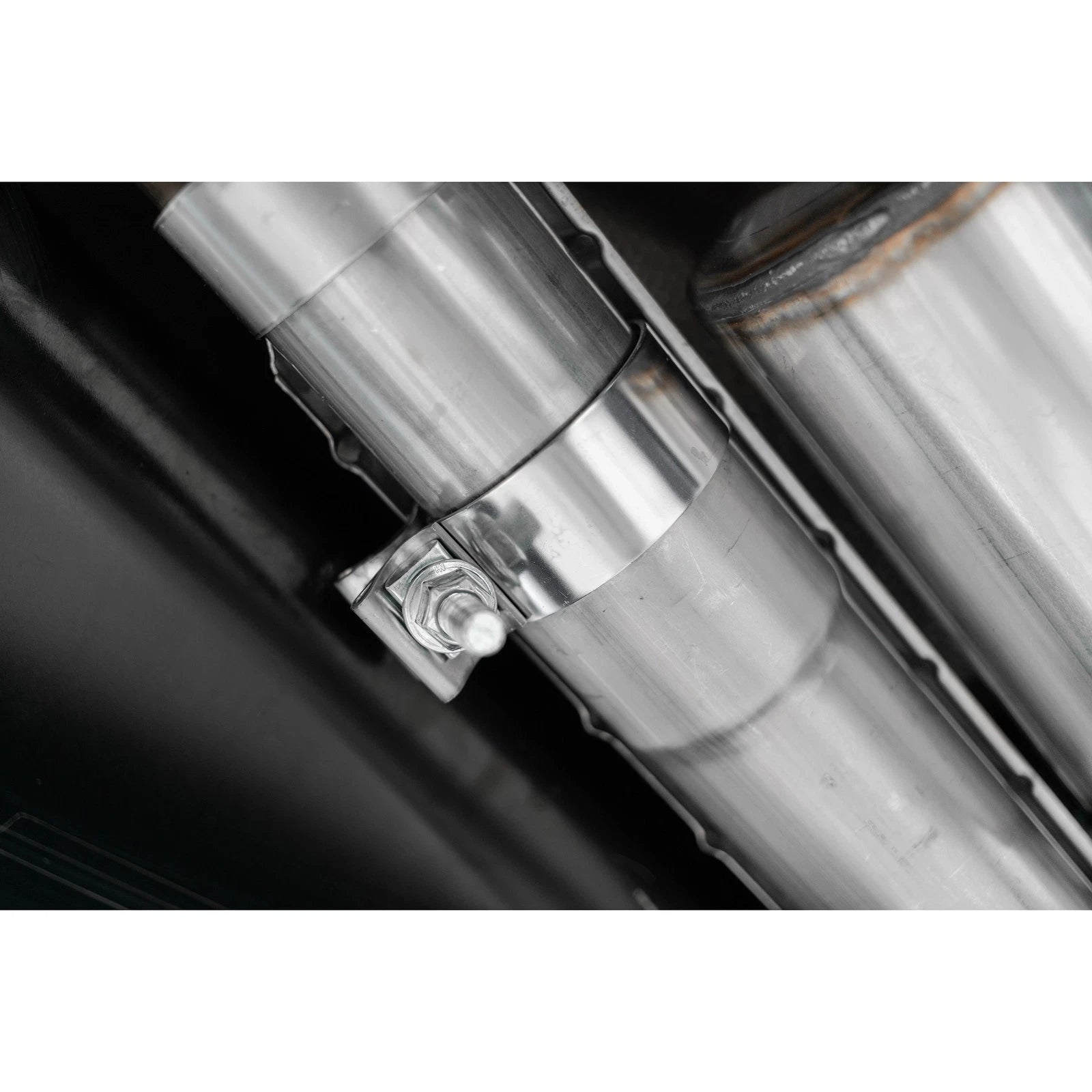 MBRP 2.5in Resonator-Back Dual Split Rear Exit Exhaust | Ford Bronco Sport (21+) (S5207BLK)