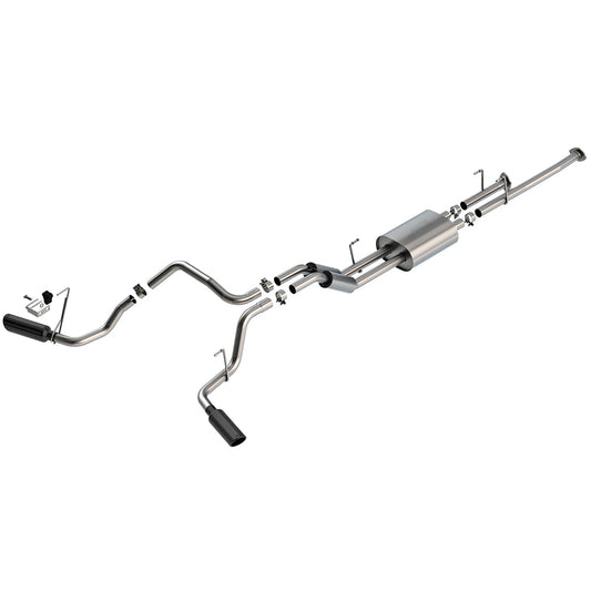 Borla 141023BC S-Type Stainless Cat Back Exhaust Kit for 09-21 Tundra 4.6L 5.7L