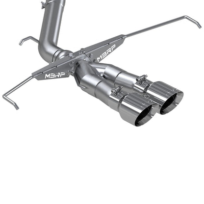 MBRP Aluminized Cat-Back Dual Split Exhaust | 2019-2021 Hyundai Veloster 1.6L (S4705AL)
