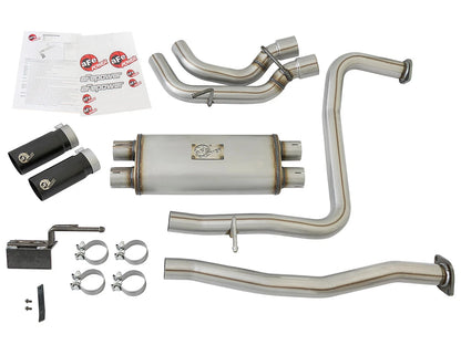aFe Rebel Series 2-1/2 SS Cat-Back Exhaust | Nissan Titan V8 5.6L (16-17) (49-46126-B)