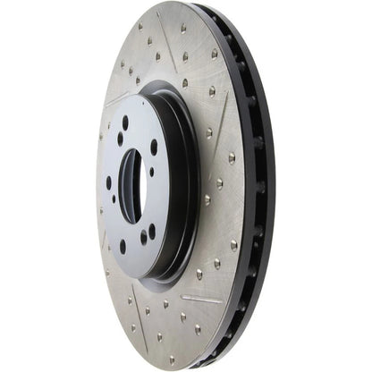 StopTech 127.40062L Front Left Drilled Slotted Disc Brake Rotor for 2004-2008 TL