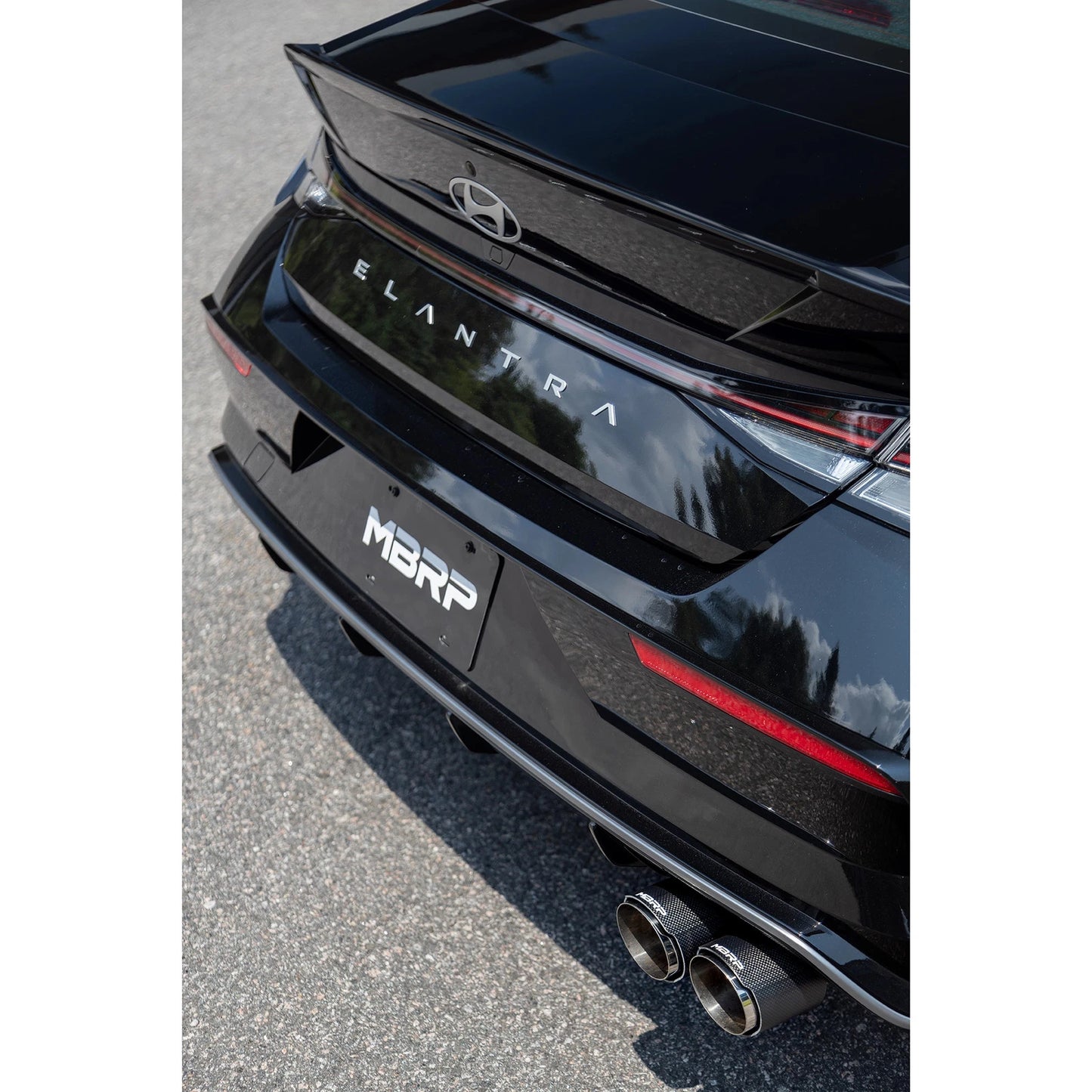 MBRP 16-26 Hyundai Elantra N T304 SS 3in Axle-Back W/Dual CF Tip (S47123CF)