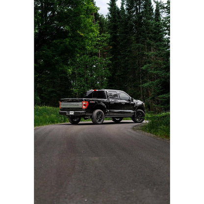 MBRP 3in Resonator-Back Single Side Exit Exhaust | Ford F-150 Powerboost Hybrid (21+) (S5221AL)