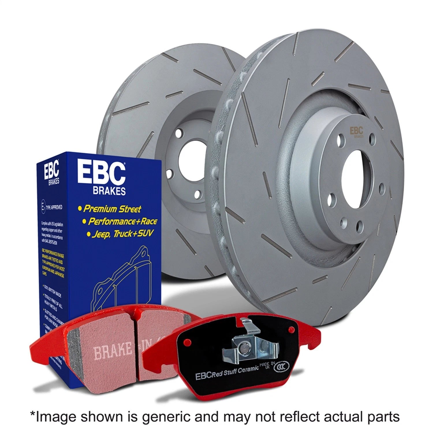 EBC S4 Brake Pad and Rotor Kit