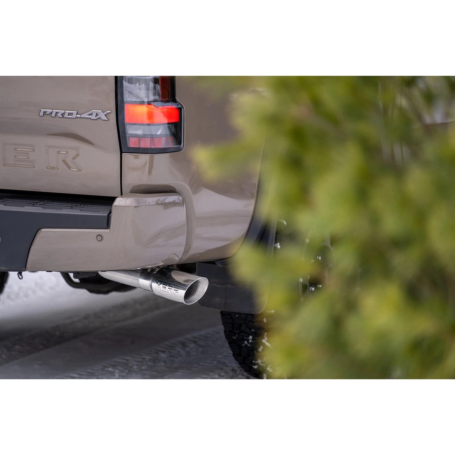 MBRP 3in Tip 3in Cat Back Single Side Exit Street Profile | Nissan Frontier (22-23) (S5407AL)