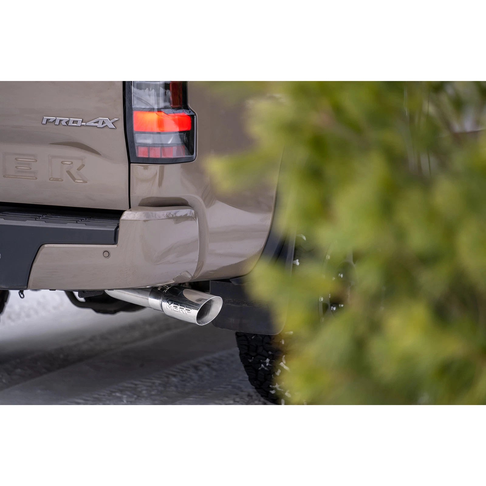 MBRP 3in Tip 3in Cat Back Single Side Exit Street Profile | Nissan Frontier (22-23) (S5407AL)