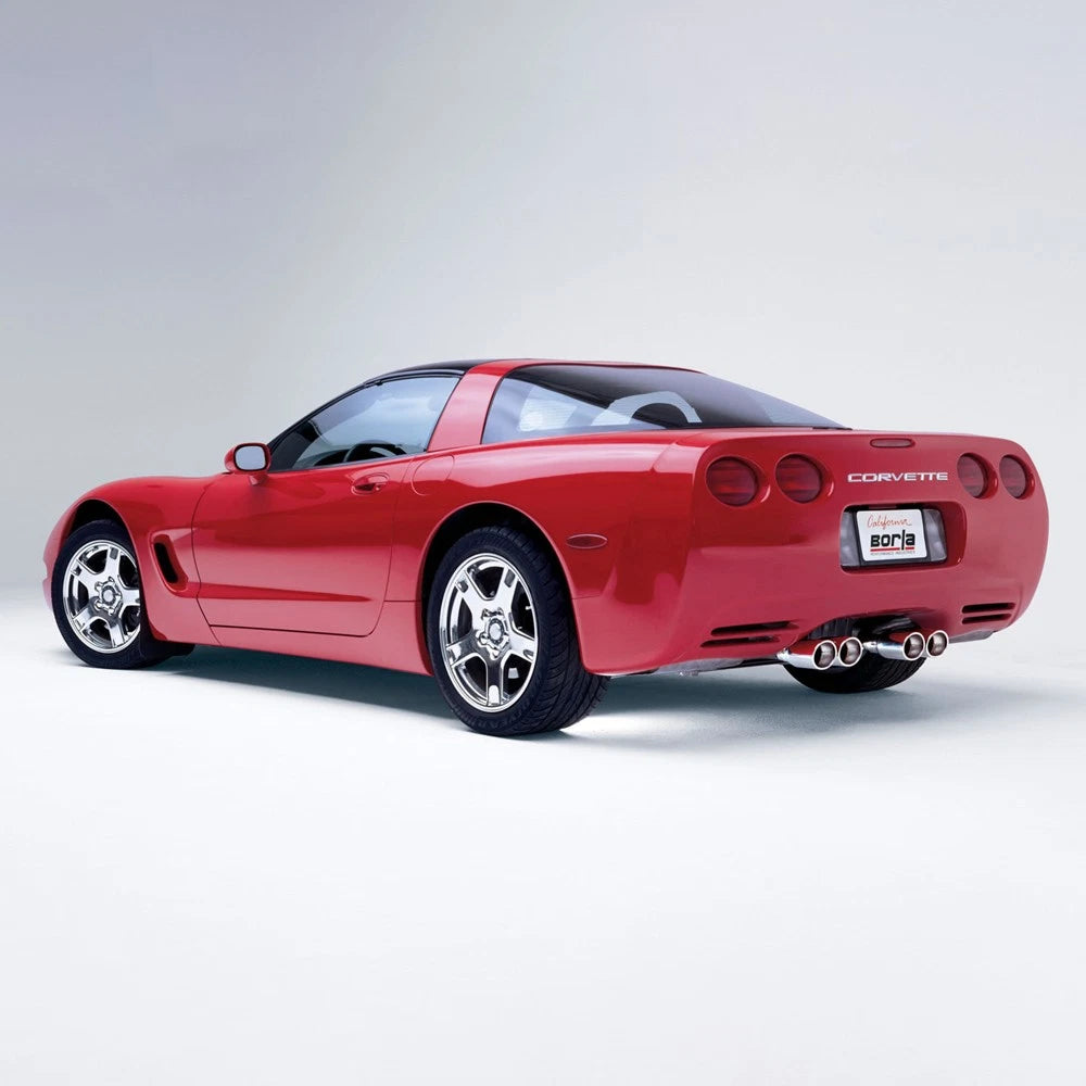 Borla Cat-Back Exhaust System - Touring | 1997-2004 Chevrolet Corvette 5.7L (140426)