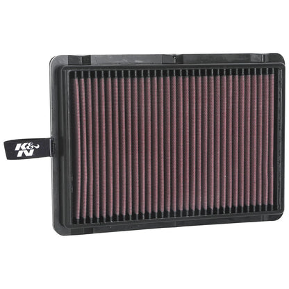 K&N 33-5026 High Flow Performance Air Filter for 15-19 Sonata / 15-20 Kia Optima