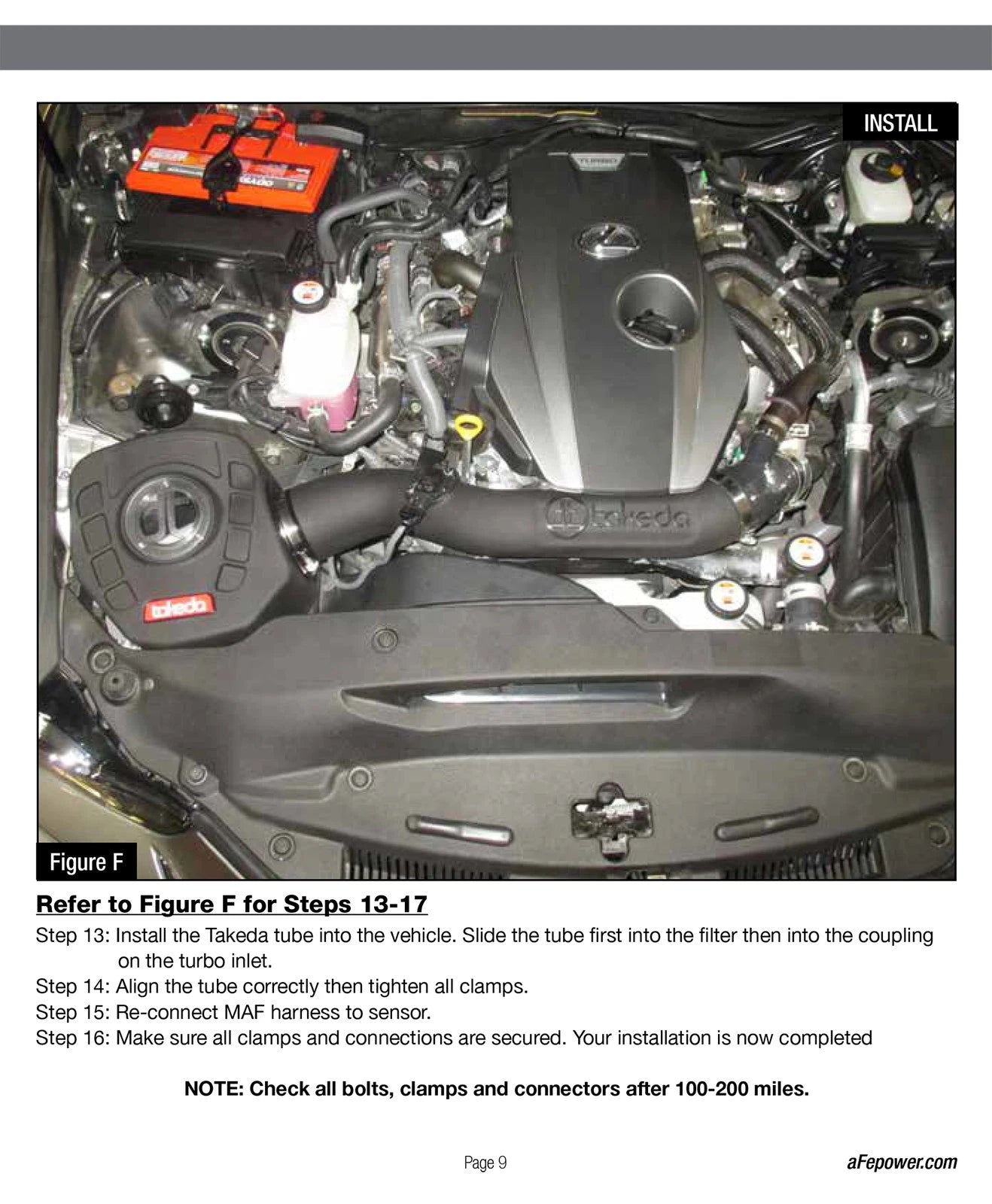 aFe Takeda Momentum GT Pro Dry S Cold Air Intake | Lexus IS 200t (16-17) (TM-2019B-D)