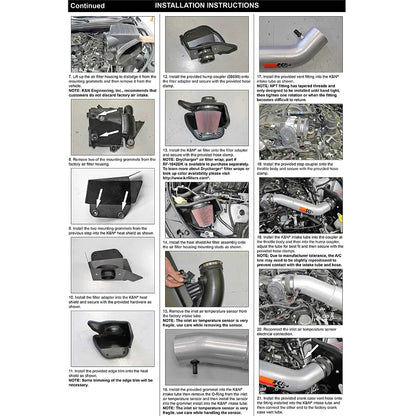 K&N Performance Intake Kit | Jeep Grand Cherokee V6 3.6L (16+) (77-1572KS)