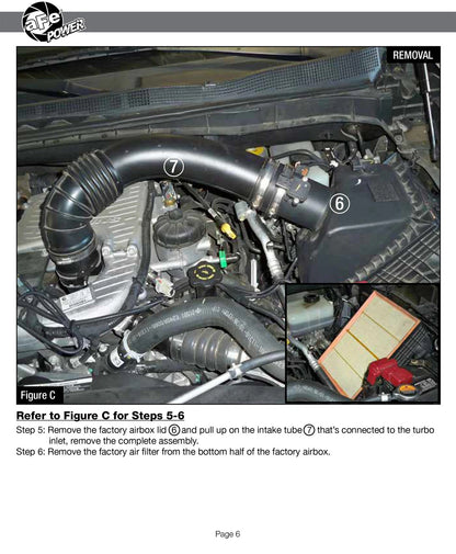 aFe Magnum Force Stage-2 Pro 5R Cold Air Intake | Nissan Titan XD V8-5.0L (16-19) (54-13026R)