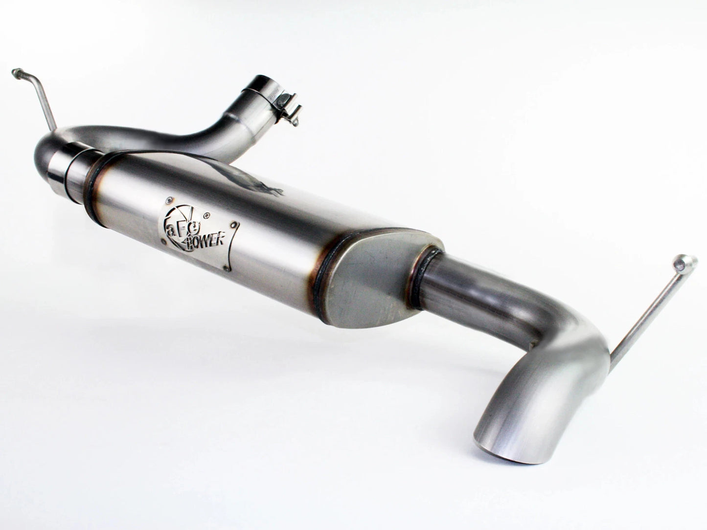 aFe 2.5in SS Axle-Back Exhaust Jeep Wrangler V6 3.6/3.8L (07-17) (49-46219)