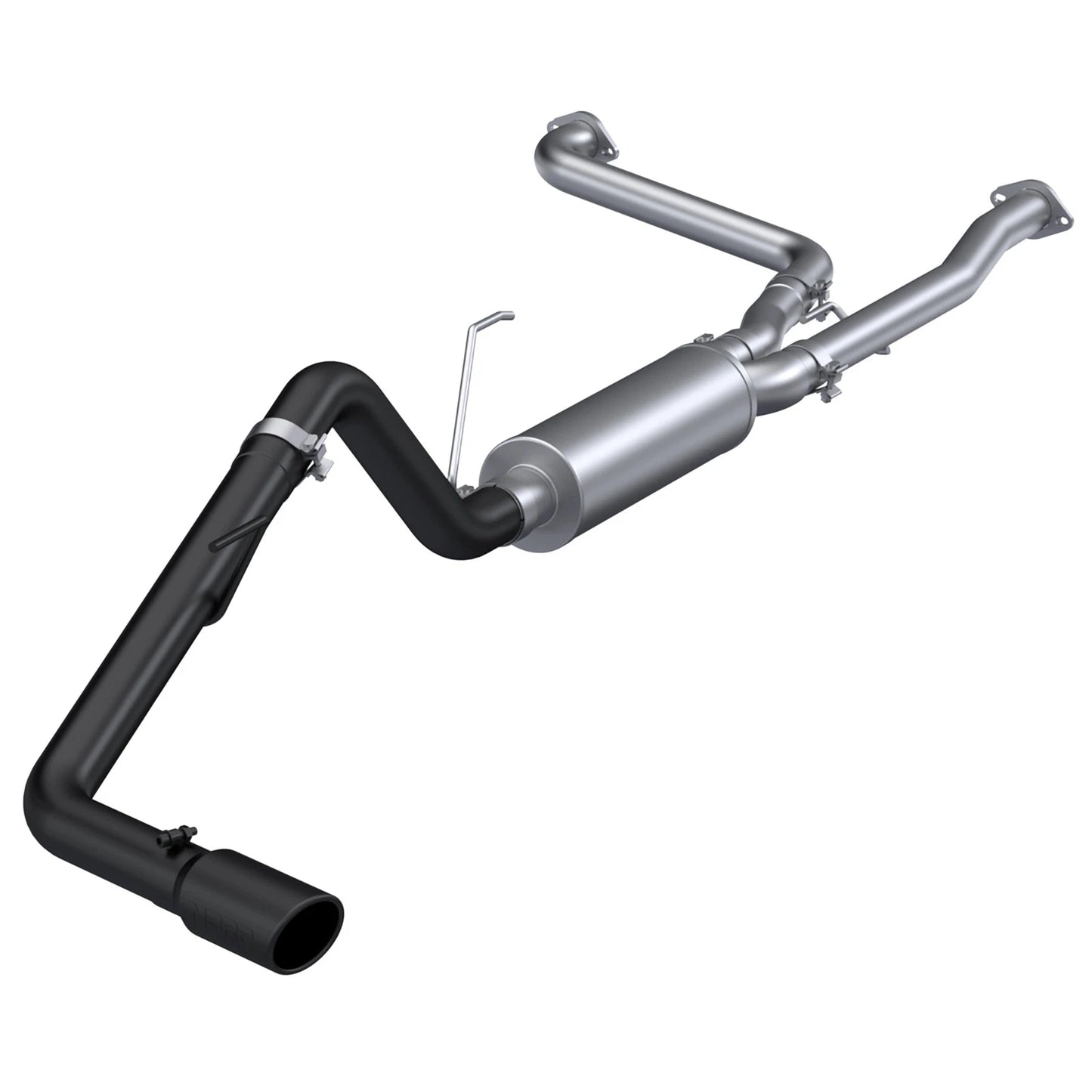MBRP 3in Tip 3in Cat Back Single Side Exit Street Profile | Nissan Frontier (22-23) (S5407BLK)
