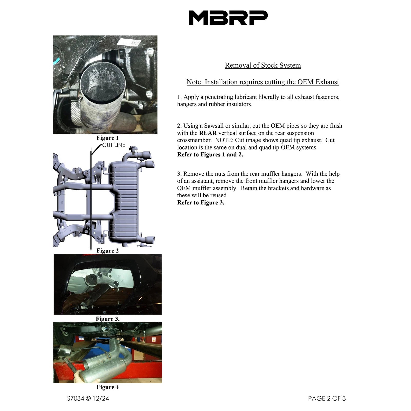 MBRP 3in Dual Rear Exit Axle Back w/ 4.5in OD Tips - BLK | Chevrolet Camaro SS (16-19) (S7034BLK)