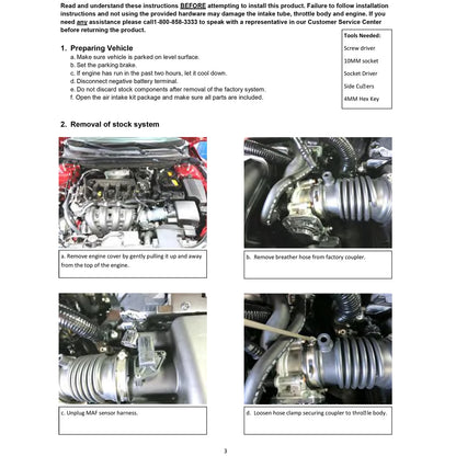 AEM 14-16 Mazda 6 2.5L Cold Air Intake System | Mazda 6 (14-16) (21-779C)
