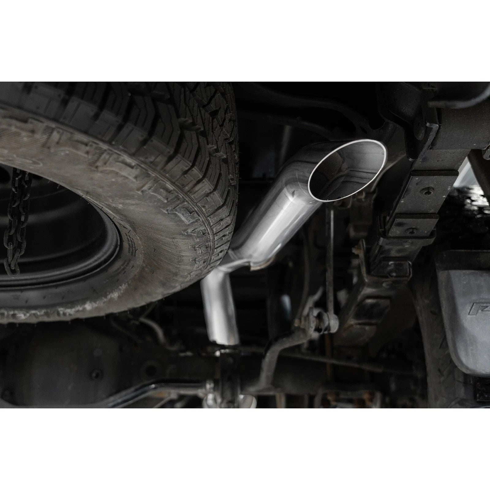 MBRP 3in Tip 3in Cat Back Turndown Exit Street Profile | Nissan Frontier (22-23) 3.8L (S5409AL)