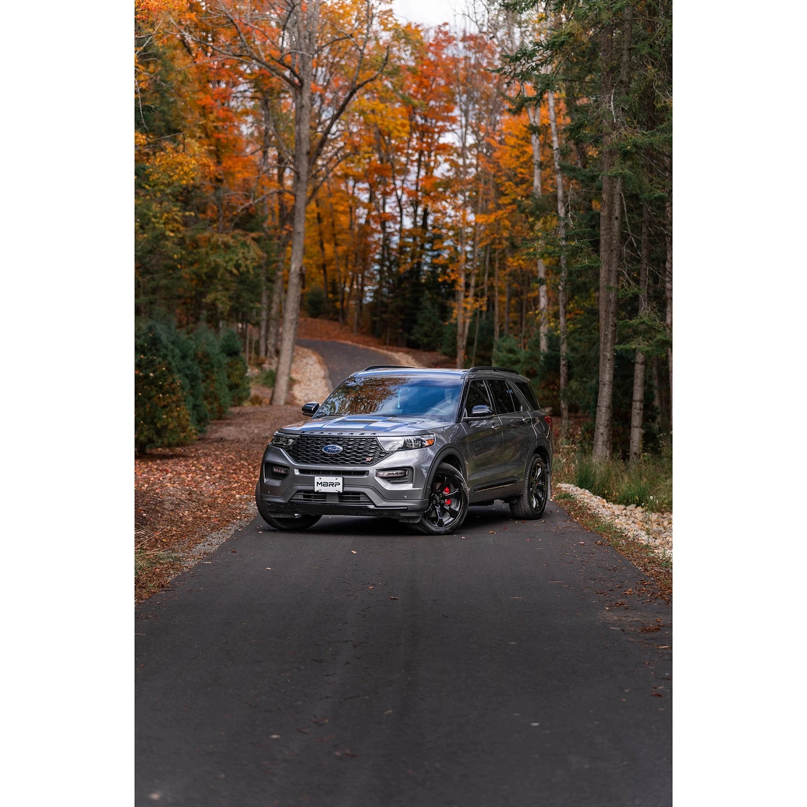 MBRP 2.5in Dual Rear Exit Axle Back Exhaust w/ Quad Tips | Ford Explorer ST 20-21 (S5203AL)