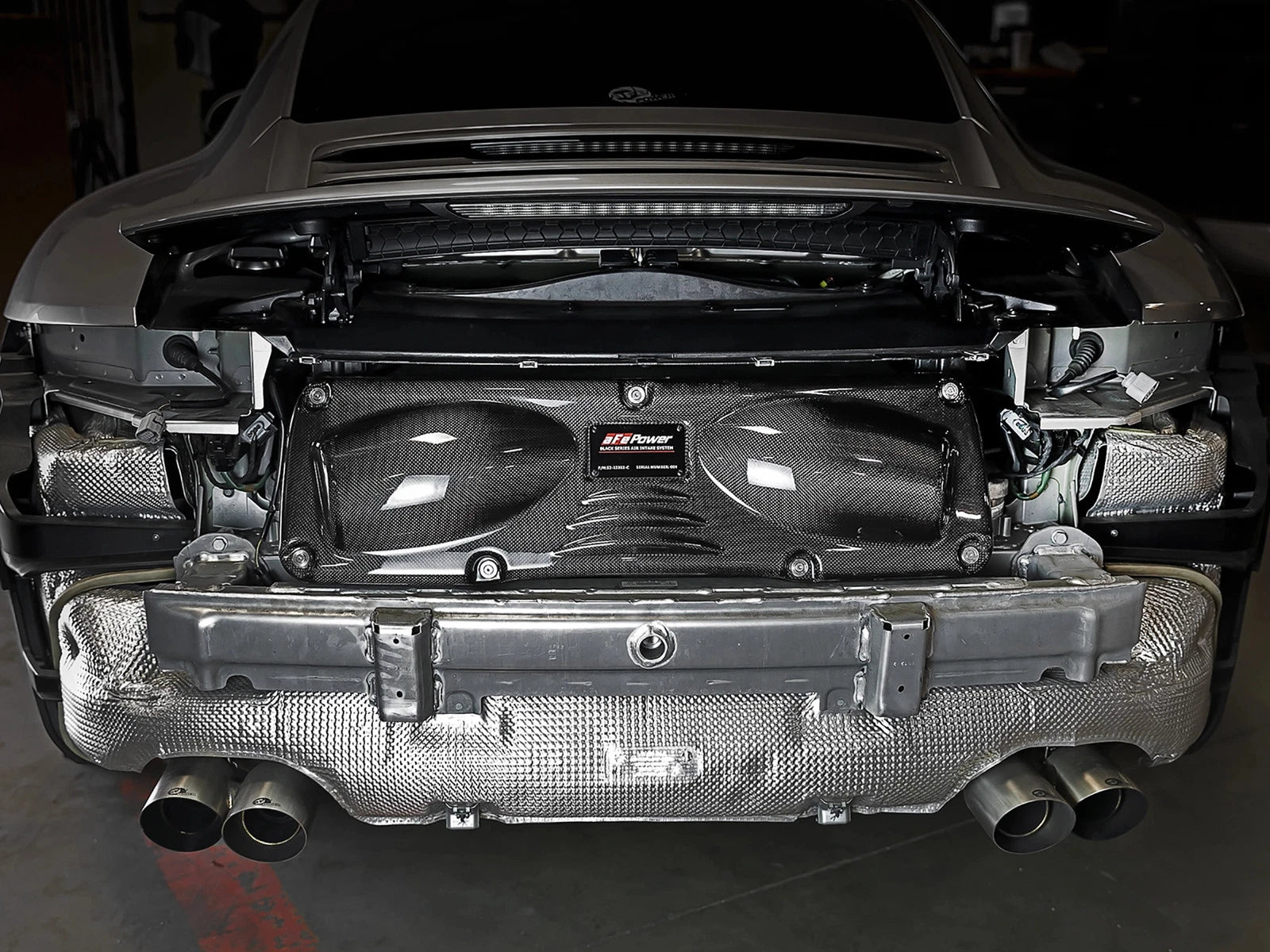 aFe Black Series Cold Air Intake | Porsche Carrera/Carrera S 3.4L/3.8L (12-15) (52-12352-C)