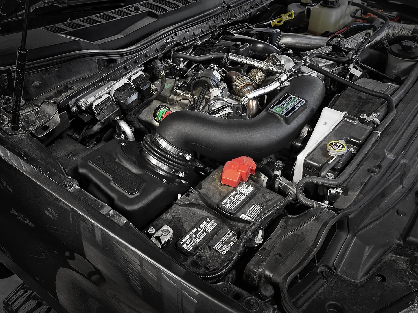 aFe Quantum Pro DRY S Cold Air Intake | Ford PowerStroke V8 6.7L (17-18) (53-10004D)