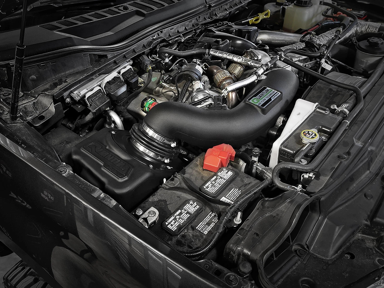aFe Quantum Pro DRY S Cold Air Intake | Ford PowerStroke V8 6.7L (17-18) (53-10004D)