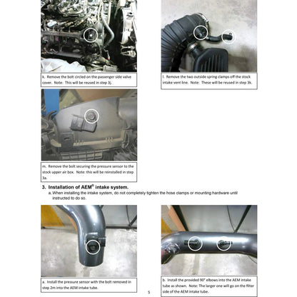 AEM Cold Air Intake | 2015 Hyundai Genesis 3.8L-V6 F/I (21-796C)
