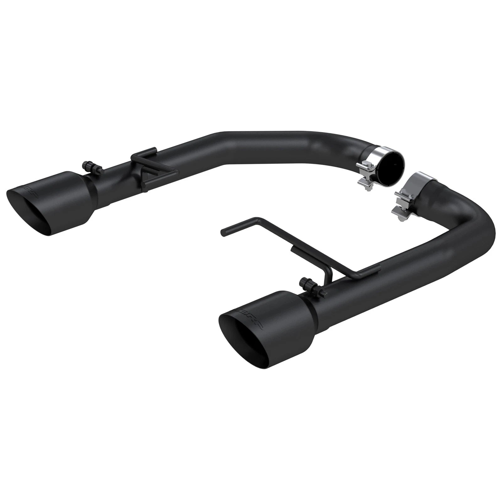MBRP 2.5-In Race Dual Exit Axle-Back Exhaust w/ Black Tips | 2015 - 2017 Ford Mustang GT (S7276BLK)