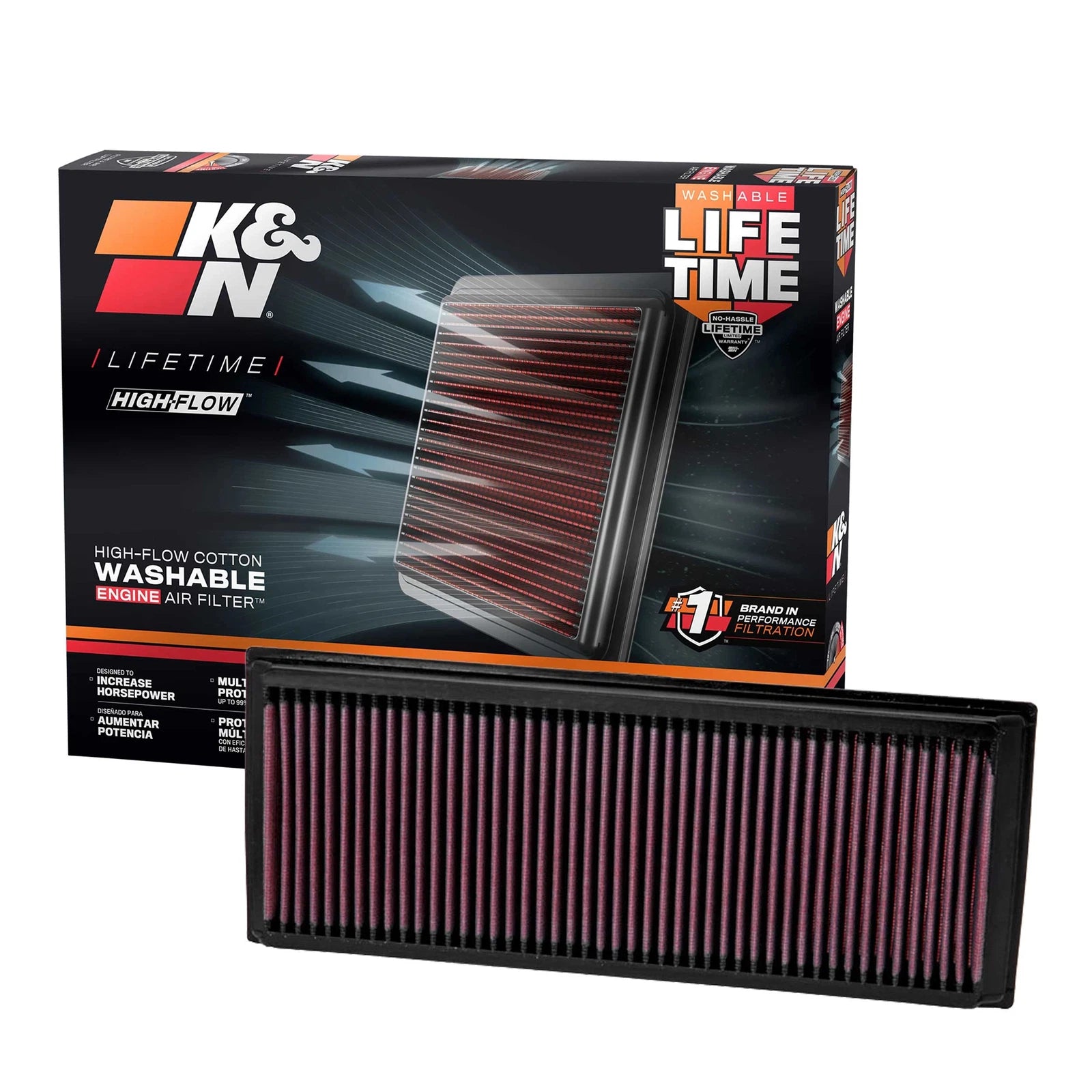 K&N MK6 Drop In Replacement Filter | 2009-2014 VW Golf GTI (33-2865)