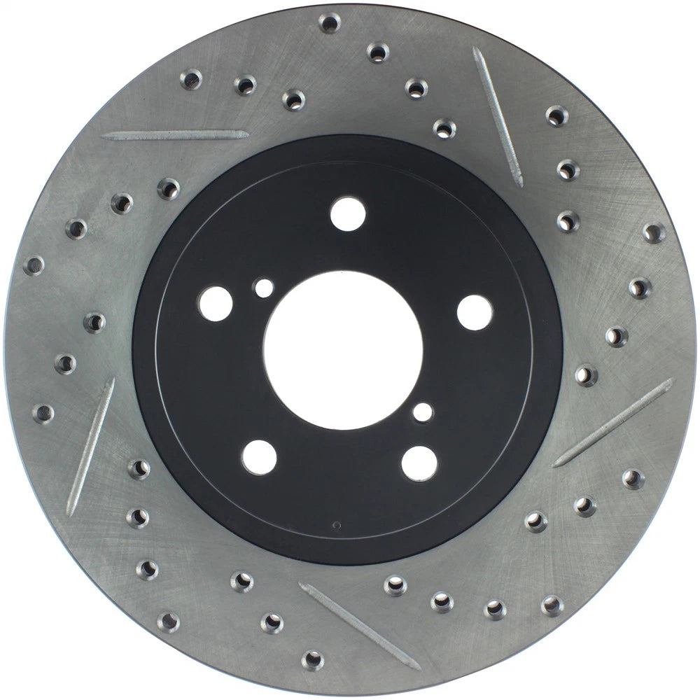 StopTech 127.47012L Front Left Drilled Disc Brake Rotor for 98-16 Subaru Impreza