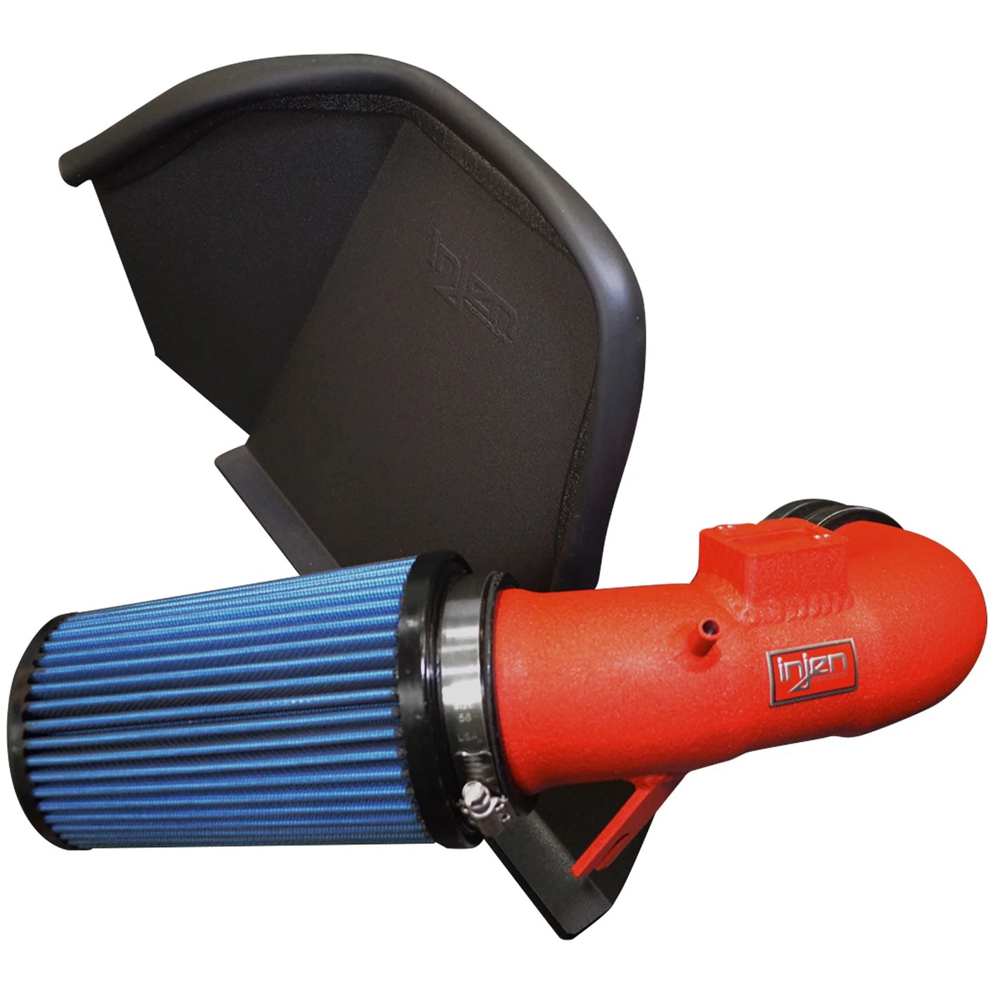 Injen Wrinkle Red Cold Air Intake | BMW 3 Series (11-19) / 4 Series (13-21) / 2 Series (13-21) / 4 Series Gran Coupe (14-21) (SP1123WR)