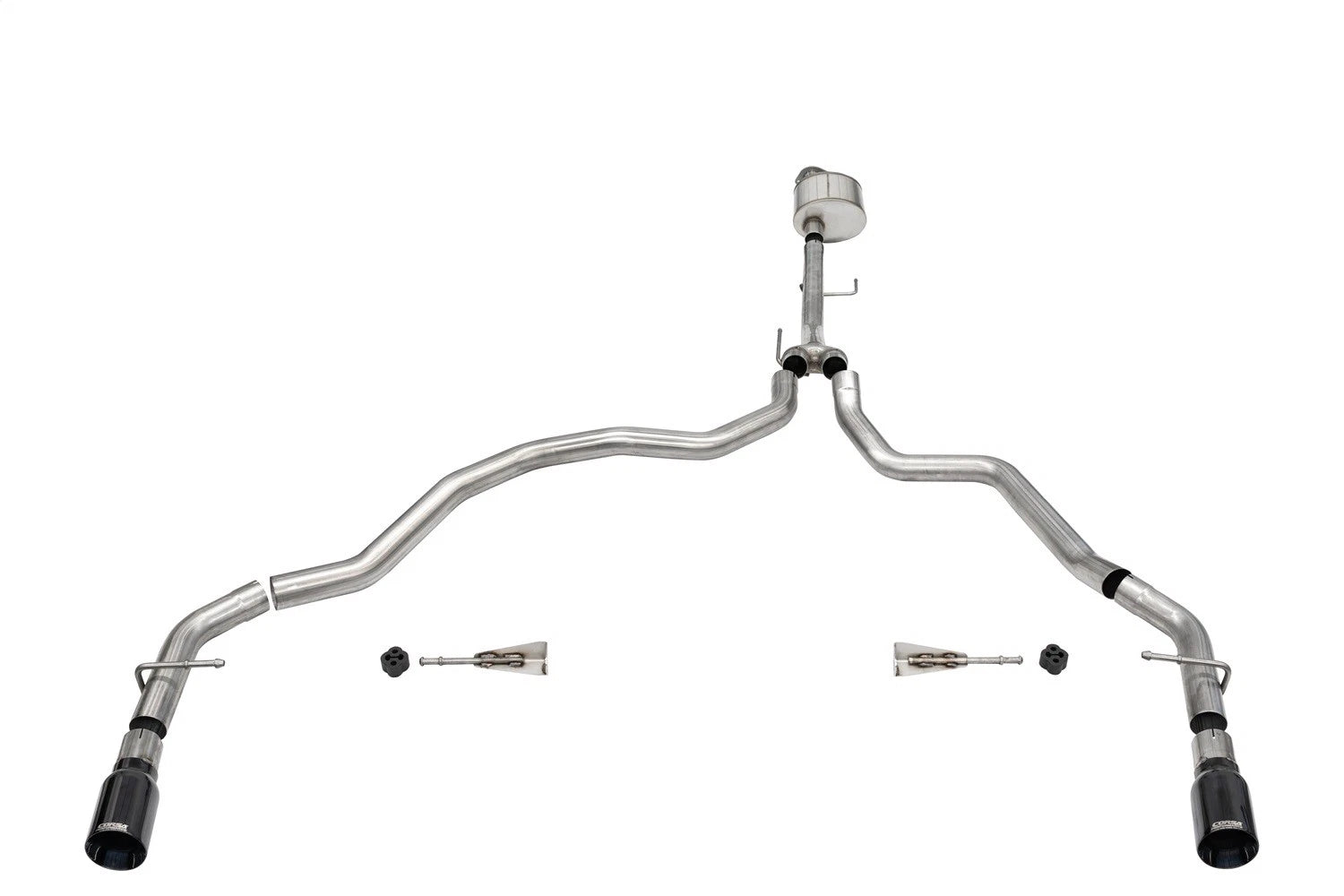 CORSA Xtreme / 3.0 in Cat-Back Dual Rear Exit | 2021-24 Ford F-150 5.0L V8 (122.8" WB) (21143)