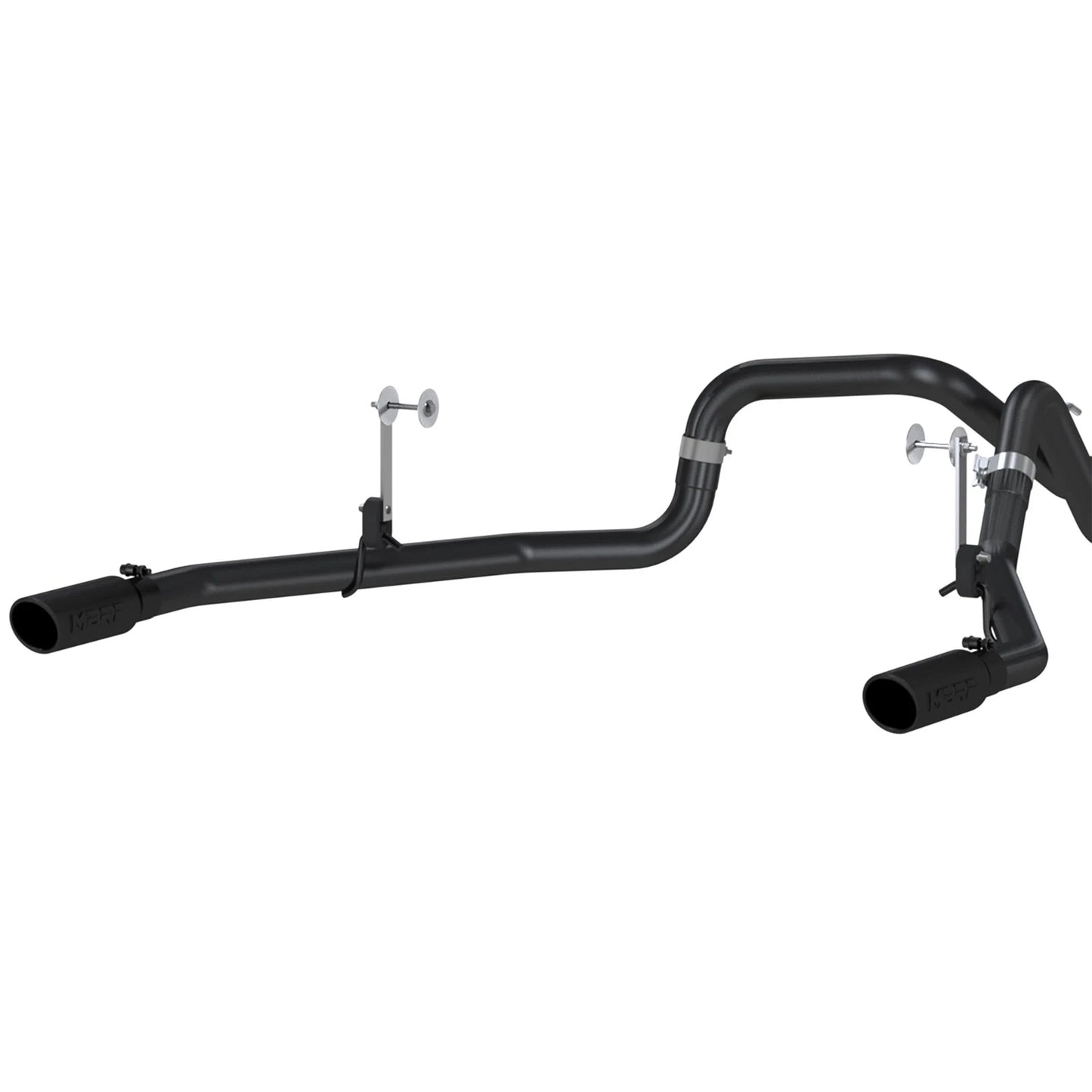MBRP 3in Cat-Back Dual Split Rear Exit Black Exhaust System | Ford F-150 5.0L (15) (S5258BLK)