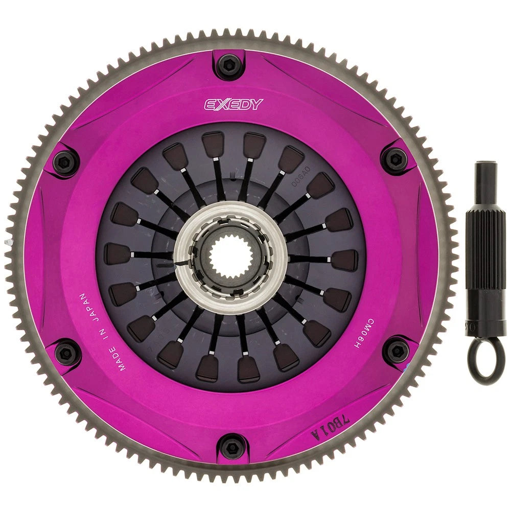 Exedy Stage 5 Triple Disc Cerametallic Clutch Kit | 2008-2015 Mitsubishi Evo X GSR (MM063HB)