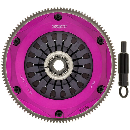 Exedy Stage 5 Triple Disc Cerametallic Clutch Kit | 2008-2015 Mitsubishi Evo X GSR (MM063HB)