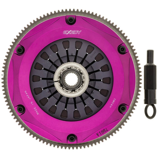 Exedy Stage 5 Triple Disc Cerametallic Clutch Kit | 2008-2015 Mitsubishi Evo X GSR (MM063HB)