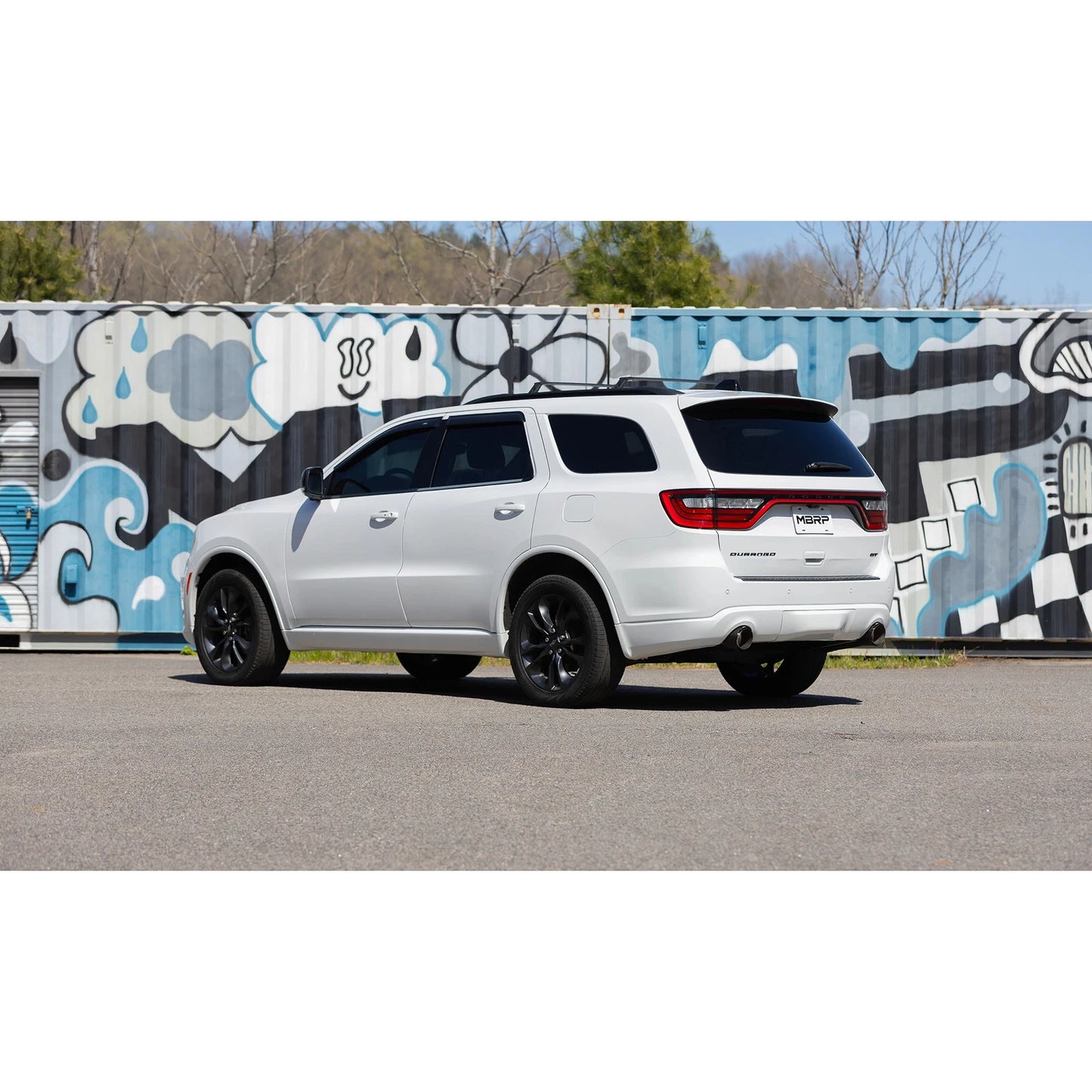 MBRP 3.0" Dual Rear Exit Cat-Back Exhaust | Dodge Durango 3.6L V6 AL Series (2011+) (S5109AL)
