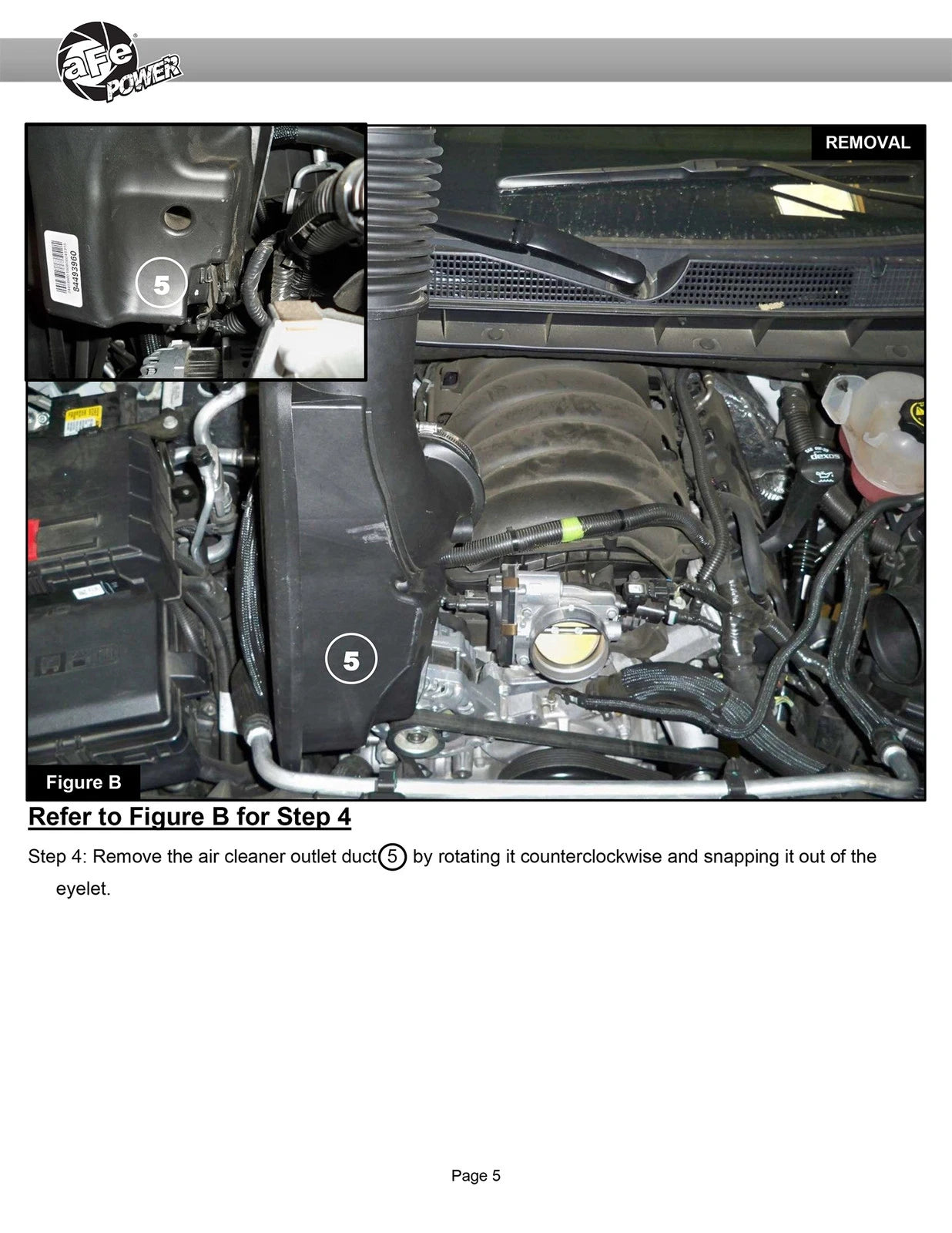 aFe Magnum FORCE Stage-2 Pro 5R Cold Air Intake | GM Silverado/Sierra V8 6.2L (19) (54-13036R)
