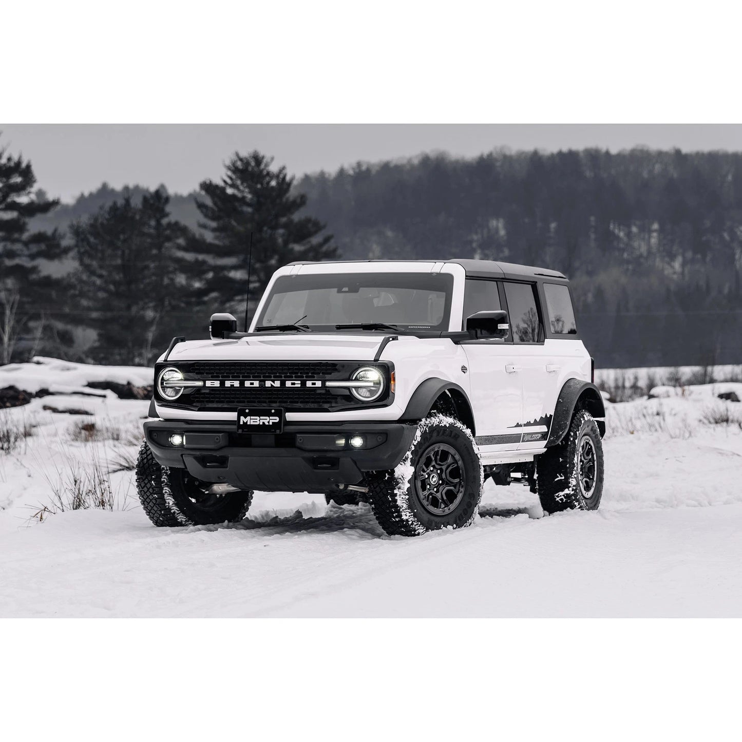 MBRP 3" Armor Pro D&S Dual Rear Exit Catback | Ford Bronco (21-22) (S5241304)