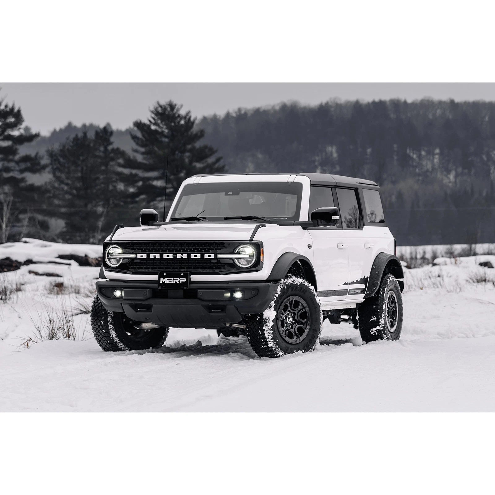 MBRP 3" Armor Pro D&S Dual Rear Exit Catback | Ford Bronco (21-22) (S5241304)