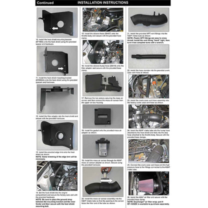 K&N 12 Toyota Tundra 5.7L V8 AirCharger Performance Intake | Toyota Tundra (05-23) (63-9036)
