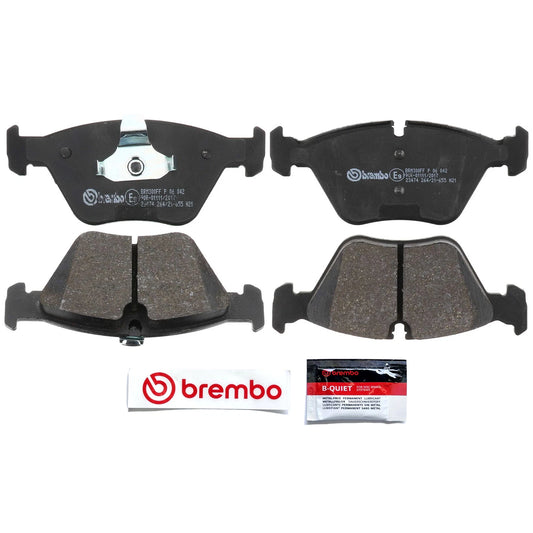 Brembo Low-Met OE-Equivalent Front Brake Pads | BMW M3 (03-06) / Z4 (06-08) (P06042)