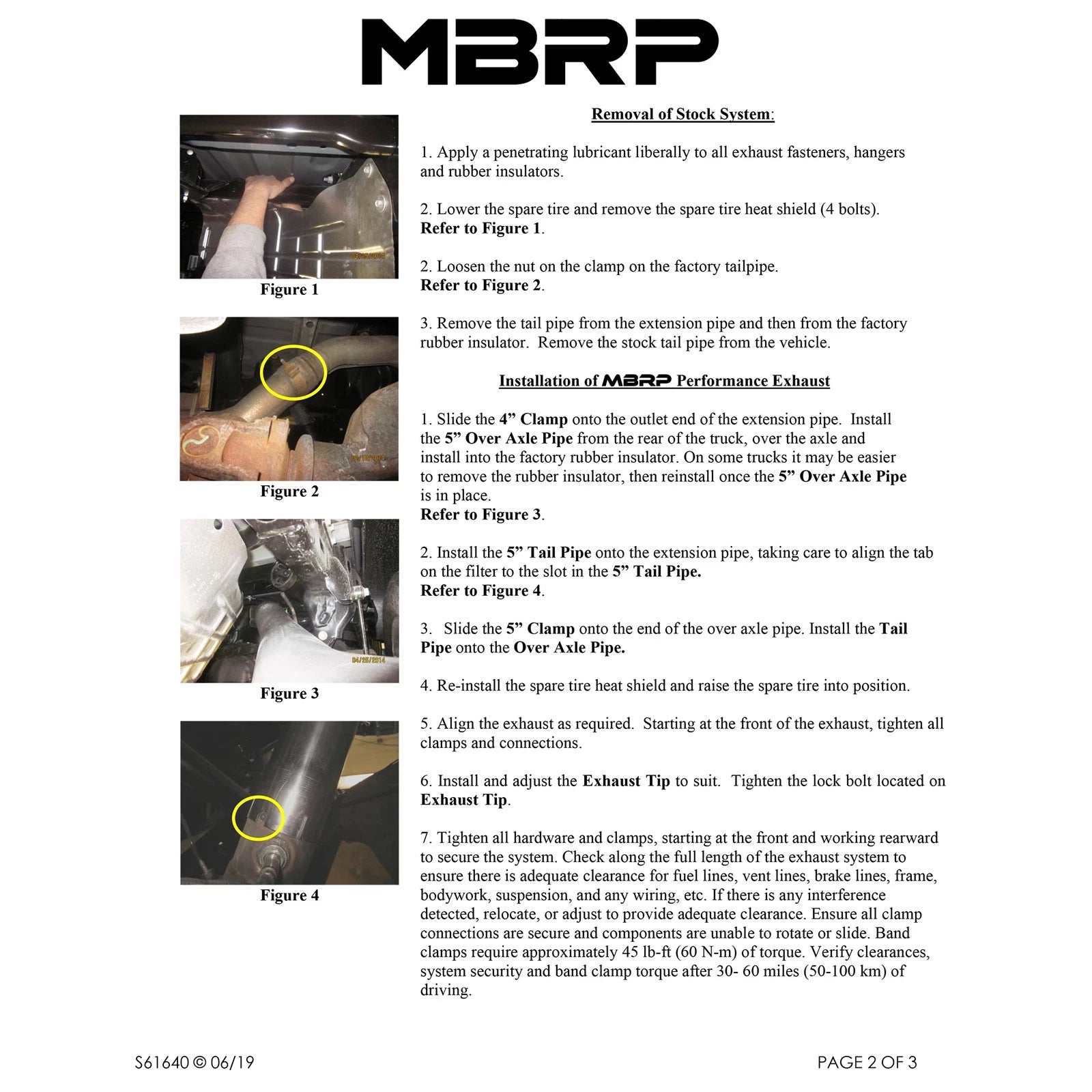 MBRP 5in Filter Back Single Side Exit T409 | Ram 2500/3500 Cummins 6.7L (13-14) (S61640409)