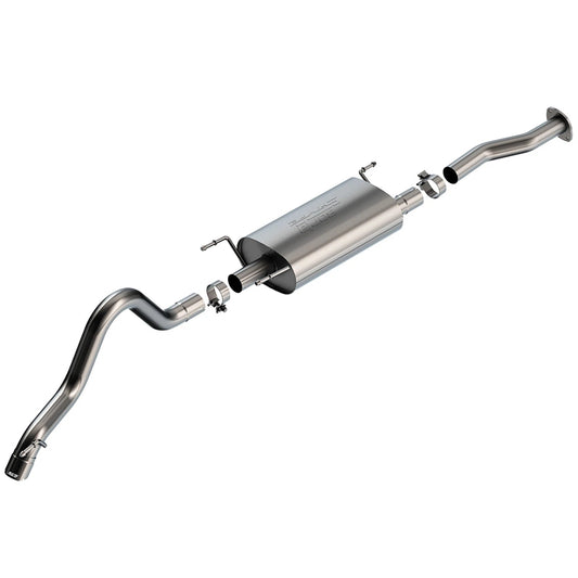 Borla 140681 S-Type Stainless Cat Back Exhaust System for 2016-23 Tacoma 3.5L V6
