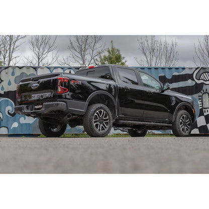 MBRP 3in Black-Coated Aluminum Steel Single Side Outlet Cat Back Exhaust | Ford Ranger (24) (S5269BLK)