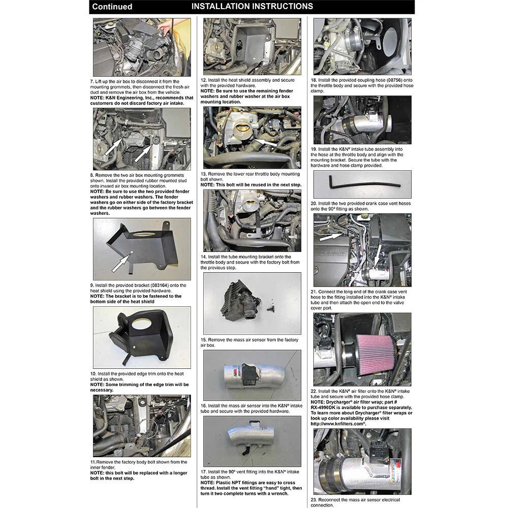 K&N 69 Series Typhoon Performance Intake Kit | Mazda 3 (11-13) (69-6031TS)