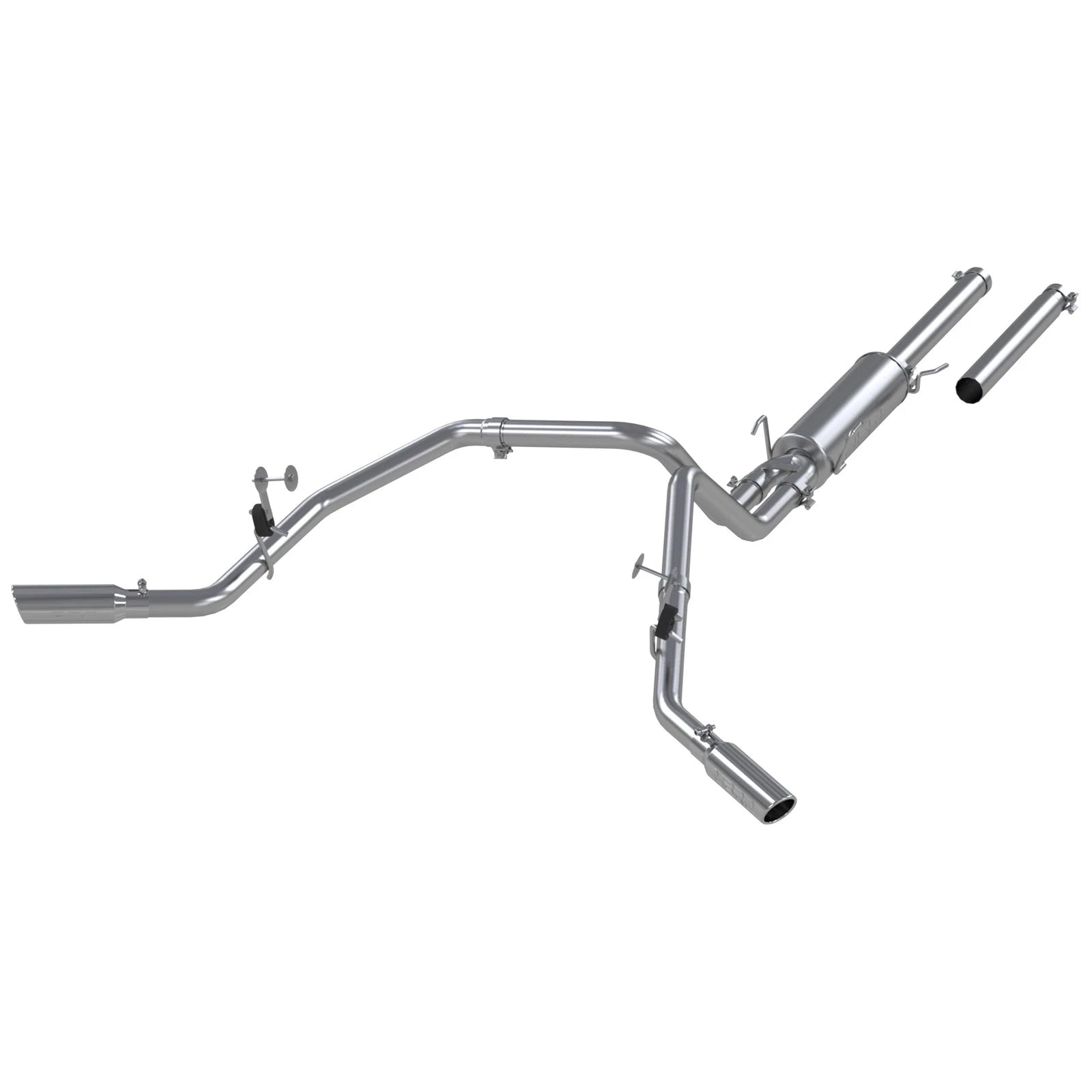 MBRP 3in. D&S Cat-Back Dual Split Side Exit Ram 1500 04-05 (S5114AL)
